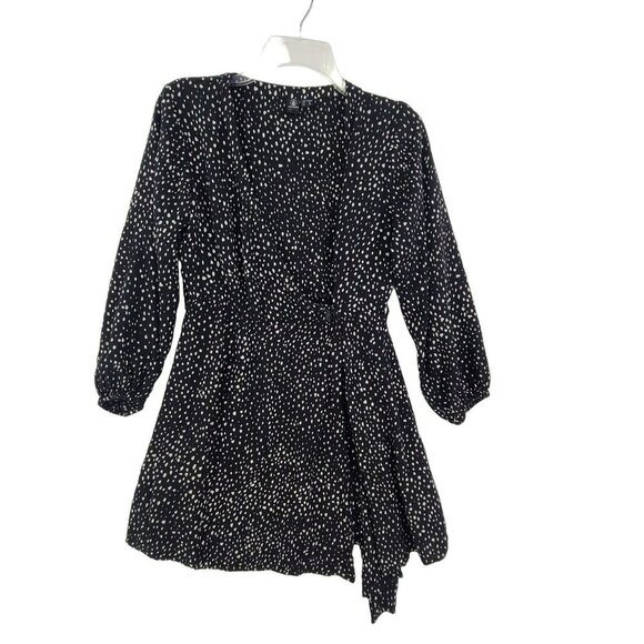 Volcom Women's Long faux wrap Sleeve Dress Size S - Picture 1 of 11